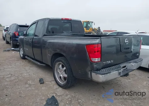 2005 Nissan Titan Xe из США, поврежденный, VIN 1N6BA06A85N544484